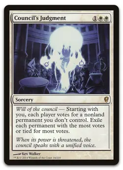 Council's Judgment #16 (NM) Conspiracy CNS Magic MTG - Image 1