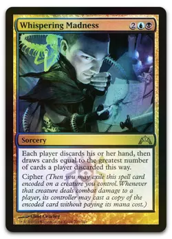 Whispering Madness #207 (Foil) (NM) Gatecrash GTC Magic MTG - Image 1