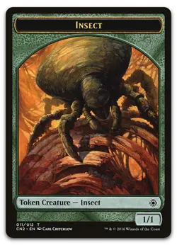 Insect Token #11 (NM) Conspiracy Take the Crown CN2 Magic MTG - Image 1