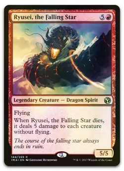 Ryusei, the Falling Star #144 (Foil) (NM) Iconic Masters IMA Magic MTG - Image 1