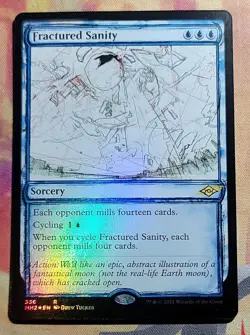 Fractured Sanity (Showcase) (Foil) MTG Modern Horizons 2 (MH2) (NM) - Image 1