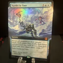 Turtles in Time - 55 - Foil - TMT - NM - MTG Magic the Gathering - Image 1