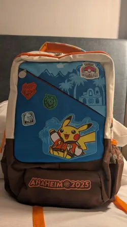 2025 Pokemon World Championships Competitor Backpack Anaheim California Worlds - Image 1