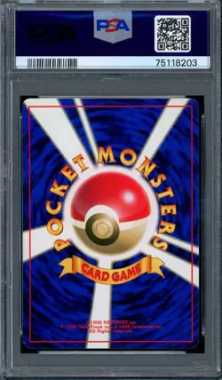 PSA 9 Pokemon 1996 No Rarity Symbol Japanese (Base Set) Sandshrew #27 - Image 2