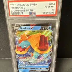 Pokemon TCG Drednaw v Champion's Path Holo - Image 1