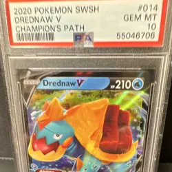 Pokemon TCG Drednaw v Champion's Path Holo - Image 2