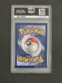 1999 Pokemon Fossil Holo Rare Ditto First Edition 3/62 PSA 8 - Image 2