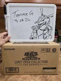 YuGiOh! Limit Over Collection HEROES Sealed Box Jp OCG GMR/100 Chase (in stock) - Image 5