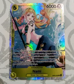 Nami (053) EB03-053 Extra Booster: One Piece Heroines Edition SR Foil NM/M NP - Image 2