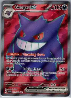 Gengar ex 193/162 SV05: Temporal Forces - Pokemon Card - Near Mint - Image 1
