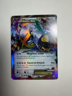 Pokemon TCG Shiny Metagross-EX Promo Card XY XY34 Holo - Image 1