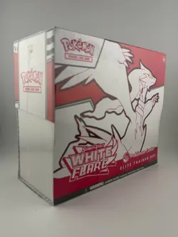 Pokemon TCG Scarlet and Violet Black Bolt/White Flare Pokemon Center ETBs Sealed - Image 4
