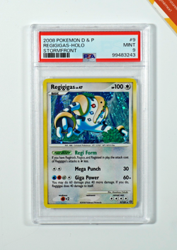 Pokemon PSA 9 Regigigas #9 Holo Stormfront 2008 English - Image 1