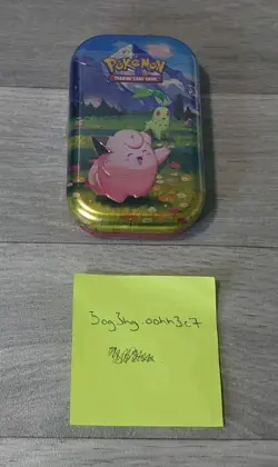 Pokemon TCG Mega Evolution Ascended Heroes Mini Tin Clefairy Chikorita Sealed - Image 2