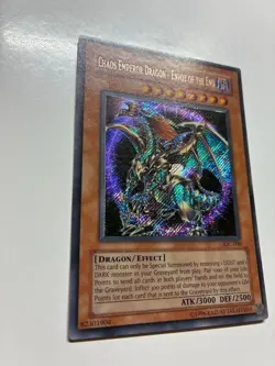 Yugioh Chaos Emperor Dragon - Envoy of the End IOC-000 Secret Rare VLP - Image 4