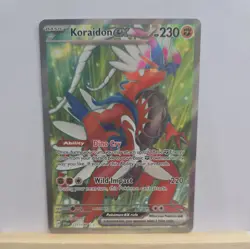 Pokemon TCG Scarlet & Violet Koraidon EX Holo Ultra Rare Card 231/198 - Image 1