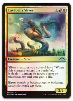 Lavabelly Sliver #207 (Foil) (NM) Modern Horizons MH1 Magic MTG - Image 1