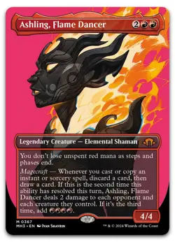 Ashling, Flame Dancer (Borderless) #367 (NM) Modern Horizons 3 MH3 Magic MTG - Image 1
