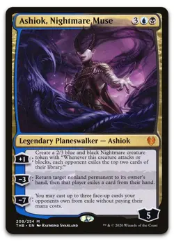 Ashiok, Nightmare Muse #208 (NM) Theros Beyond Death THB Magic MTG - Image 1