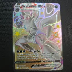 Pokemon Grimmsnarl Vmax SV117/SV122 Full Art SWSH Shining Fates NM - Image 1