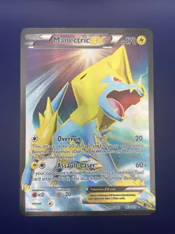 Manectric EX 113/119 XY Phantom Forces Pokemon TCG - LP+ - Image 1