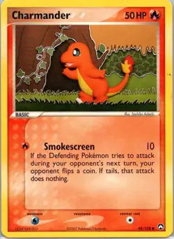 Pokemon TCG Charmander 48/108 Power Keepers NM - Image 1
