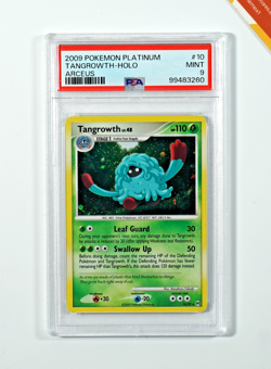Pokemon PSA 9 Tangrowth #10 Holo Platinum Arceus 2009 English - Image 1