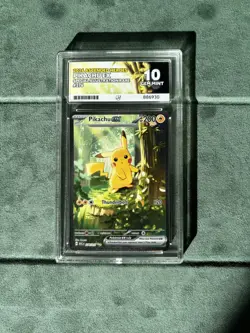 Pokemon TCG Pikachu EX 276/217 Ascended Heroes ACE 10 Perfect Sub Grades - Image 1