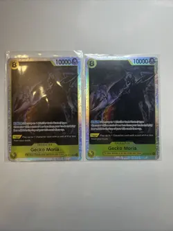One Piece TCG 2 Gecko Moria SR OP14-104 The Azure Sea's Seven Foil - Image 1