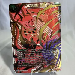 Dragon Ball Super Card Beerus Ball Malicious Machinations SPR BT8-022 - Image 1