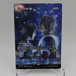 Magic: The Gathering Stay with Me Rhystic Study Enchantment FFX English M 0031 - Image 3