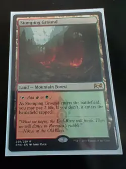 Stomping Ground Ravnica Allegiance 259 Magic the Gathering Near Mint - Image 1