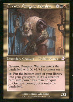 Grenzo Dungeon Warden Time Spiral MTG - Image 1