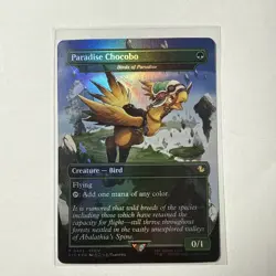 Paradise Chocobo - Birds of Paradise (Borderless) Commander: Final Fantasy Foil - Image 1