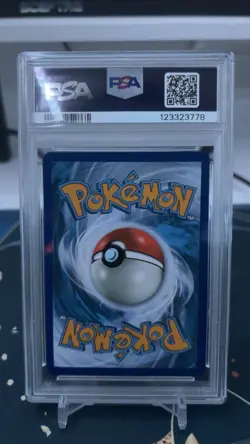 2019 POKEMON PARTNERSHIP TAG TEAM TINS MEWTWO & MEW GX #SM191 FULL ART PSA 9 - Image 2