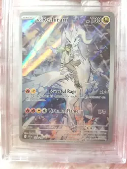 2025 POKEMON N'S RESHIRAM BGS 8.5 JOURNEY TOGETHER ILLUSTRATION RARE 167 PSA CGC - Image 3