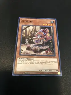 Yugioh! Zombina - COTD-EN033 - Common - 1st Edition Near Mint, English - Image 1
