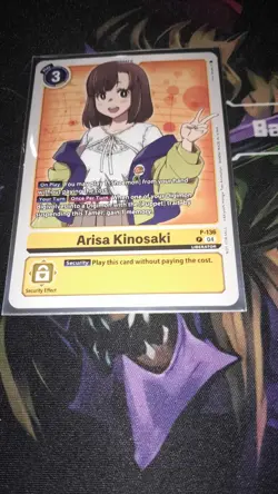Arisa Kinosaki (Digimon Liberator Promotion Pack) - Digimon Promotion Cards - Image 1