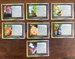 MINT Topps Limited Edition Pokemon Cards - Pikachu's Vacation, TV Animation, Etc - Image 2