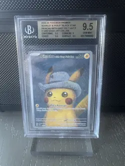 Van Gogh Pikachu with Grey Felt Hat 085 Sv: Scarlet & Violet Promo Cards Regular - Image 1