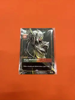 Master Yi - Wuju Blademaster Riftbound Metal Card Prize Wall Item 1 Of 35 Copies - Image 2