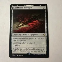 Blackblade Reforged Commander Legends Regular NM MTG Magic the Gathering - Image 1