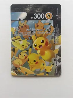 ULTRA RARE Pikachu V-Union 4-Card Set Pokemon SWSH139-142 Holo Black Star Promo - Image 3