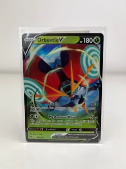 Pokemon - Orbeetle V - 020/185 - SWSH Vivid Voltage - HALF ART RARE - Image 1