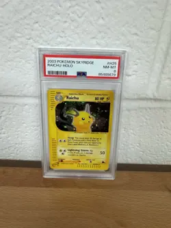 2003 Pokemon Skyridge Raichu PSA 8 Holo Englisch H25 - Image 1