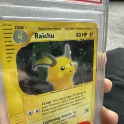 2003 Pokemon Skyridge Raichu PSA 8 Holo Englisch H25 - Image 4