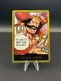 One Piece TCG English OP13 GOLD Don!! Card - Carrying On His Will - Image 1