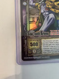 2005 One Piece The Quest Begins CCG Saw-Tooth Arlong Rare Foil Card CH029 - Image 2