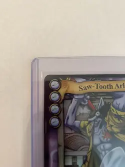 2005 One Piece The Quest Begins CCG Saw-Tooth Arlong Rare Foil Card CH029 - Image 3