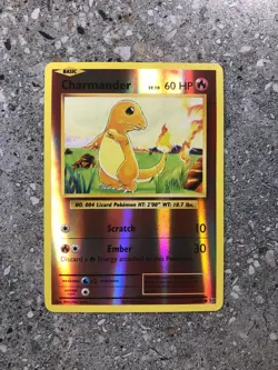 Pokemon TCG Cards Charmander 9/108 Evolutions Reverse Holo NM-M - Image 1